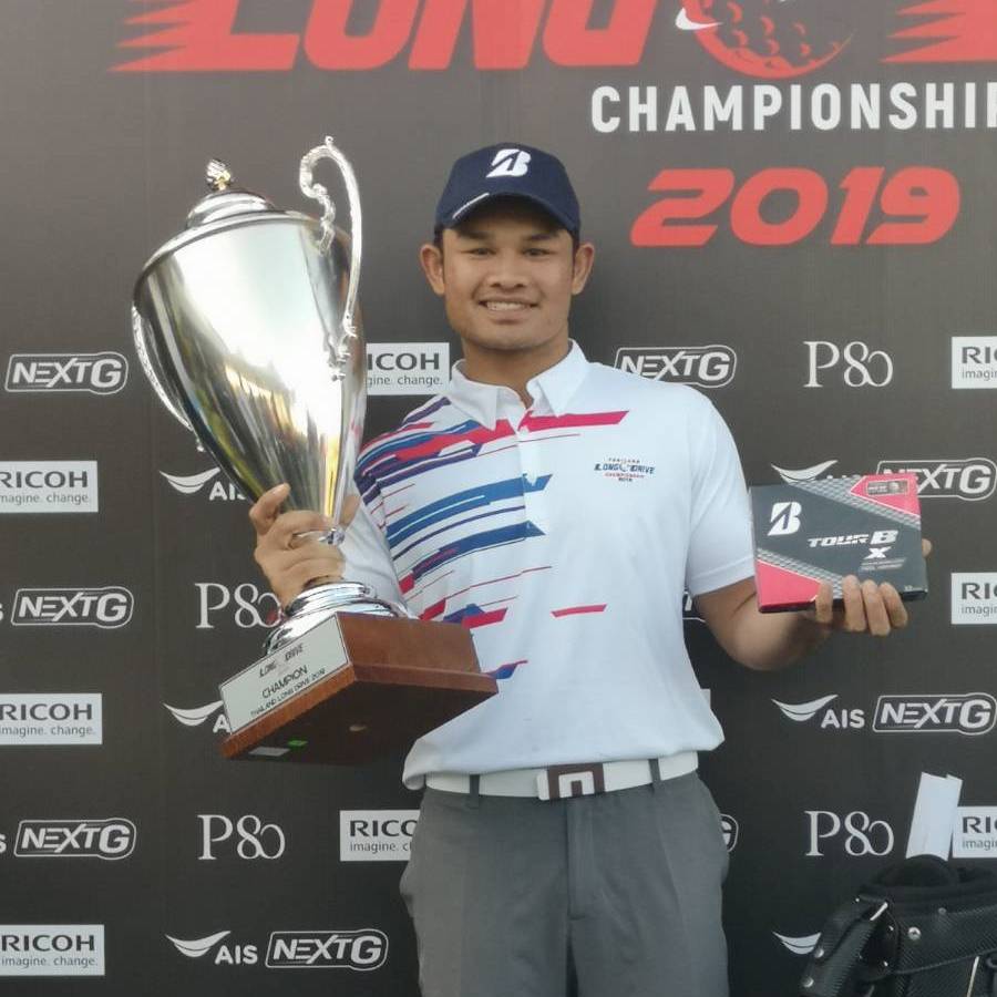 MIN BELT won Thailand Long Drive Championship  2019